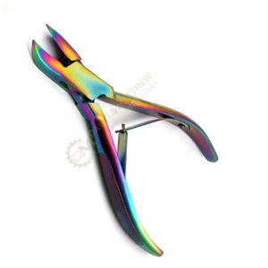 Coupe-ongles professionnel robuste en acier inoxydable à double usage Logo personnalisé finition dorée pour ongles incarnés doigts manucure - Product Image 6