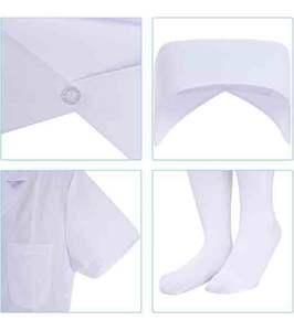 Vente en gros Fabricant d'uniformes d'infirmière personnalisés de haute qualité, tricotés et respirants pour femmes, Ensembles OEM d'hôpital infirmier, gommages médicaux - Product Image 3