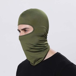Masque facial d'extérieur, cagoule, couvre-visage, style imprimé, tissu courant Spandex/Polyester, haute qualité, personnalisable, pour hommes - Product Image 3