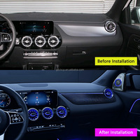 Panneau intérieur Starlight Co-pilot avec éclairage ambiant pour Benz Classe B W247 GLA H247, décoration de la console centrale, lampe d'ambiance
