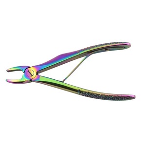 Forceps dentaire chirurgical en acier inoxydable pour extraction de molaires inférieures cassées ou mordues, forceps en corne de vache en gros - Product Image 3