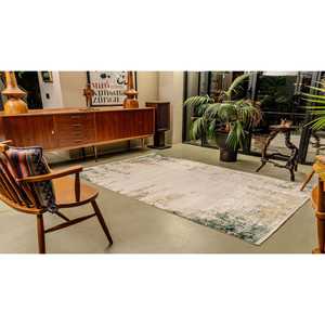 Alfombra Moderna Multicolor Netline PR016, 60% Viscosa, 40% Acrílico, para Dormitorio, Estudio y Habitación Infantil, Alfombras Home Depot - Product Image 1