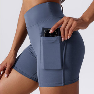 2023 <b>Women's</b> Regular Fit Mid Waist Yoga <b>Overalls</b> Pockets Spandex/Polyester Breathable Windproof Quick Dry Customizable Running - Product Image 5