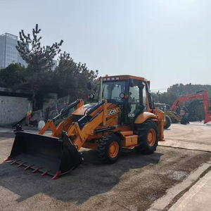 2024 JCB 3CX Amarillo 4WD Diesel 4x4 Retroexcavadora de carga frontal con alta visibilidad Competitivo 4WD Cargador de ruedas - Product Image 1