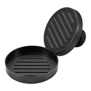 Prensa para Hamburguesas TUTTI X UNO de 11 cm, Antiadherente, de Aluminio, para Carne y Aves, Color Negro, Modelo 22320000 de Ilsa - Product Image 1