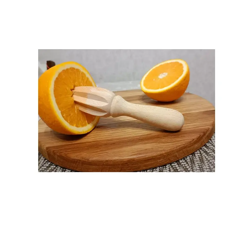 Top Selling wood Lemon reamer Mini Juicer Fruit Orange Citrus Juice Extractor Reamer Mango wood top sale