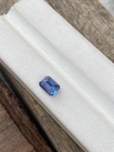 Certificación 7x5 MM Natural tanzanita Bio Color Octagon Esmeralda corte piedra 1,41 quilates Natural zoisita tanzanita piedra preciosa suelta. - Product Image 4