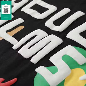 Camiseta de algodón con cuello redondo ajustada personalizada 2025 para hombre, tela de alta calidad, servicio OEM, fabricante, Impresión de hojaldre - Product Image 5