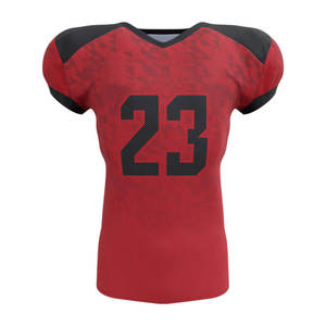 Maillot de football américain uniforme de sublimation respirant uniforme OEM ODM entretenu en gros uniforme de football américain personnalisé - Product Image 2