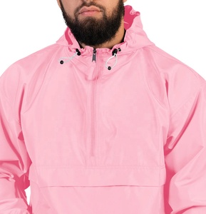 Wholesale Custom Men's Windbreaker <b>Jacket</b> Pullover Outdoor <b>Lightweight</b> Hooded Vintage Windbreaker <b>Jacket</b> - Product Image 3