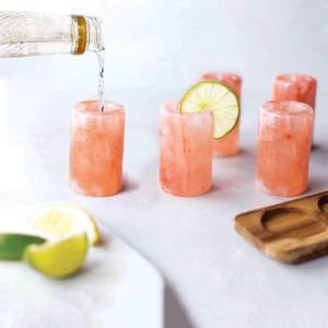 <b>6</b> Pieces Premium Himalayan Salt Shot <b>Glasses</b>,Pink Tequila Shot <b>Glasses</b>, Unique Pink Salt Gift <b>Set</b> for Tequila / Vine <b>Glass</b> - Product Image 2