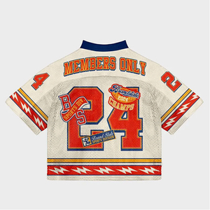 Custom <b>Print</b> <b>Mesh</b> Retro Basketball Jersey Breathable Anti-UV Quick Dry for Unisex Adults Pakistan - Product Image 5