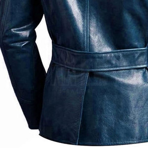 Veste en cuir pour homme respirante, légère et confortable, vêtement décontracté, best-seller, prix raisonnable, veste en cuir pour homme - Product Image 6
