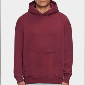 Sweat-shirt vintage délavé à l'acide multicolore, poche tendance, sans cordon, imprimé bouffant, sweat-shirt en tricot ample pour l'automne et l'hiver - Product Image 5