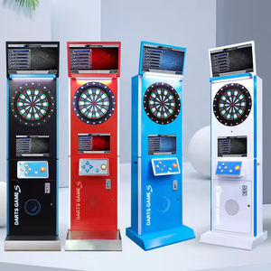 Yulong Darts X-5 Machine à fléchettes électrique à écran LCD, 2 écrans, avec vidéo en ligne, pour compétition adulte et usage en salle de jeux, avec fonction de vol de fléchettes - Product Image 2