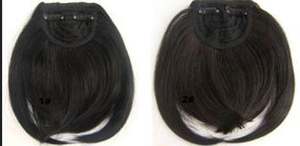 Extensión de cabello indio multicolor personalizada para mujer con flecos de parche extremos de cabello doble dibujado - Product Image 5