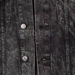 แจ็คเก็ตยีนส์ทรงคลาสสิก สวมใส่สบาย เป็นมิตรกับสิ่งแวดล้อม ระบายอากาศได้ดี น้ำหนักเบา ผ้าแคนวาส โลโก้ด้านหน้า สำหรับฤดูหนาว งานพรีเมียม ใส่ซ้อนชั้นง่าย - Product Image 6