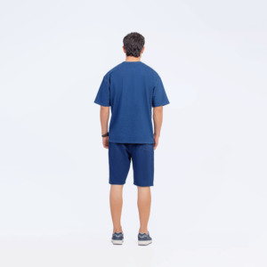250 GSM poids lourd 100% coton t-shirts à col rond personnalisé taille régulière hommes haute rue Style conception vierge pour hommes - Product Image 2