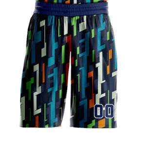 Ensemble de maillots et shorts de basket-ball personnalisés avec nom et numéro d'équipe imprimés en sublimation, taille plus, 2026, broderie OEM, uniforme de basket-ball - Product Image 5