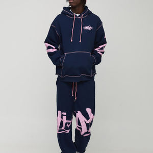 Marque privée Votre propre logo Bon matériel Personnalisé Prix pas cher Service ODM Survêtement imprimé pour homme - Product Image 1