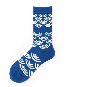 Custom Printed logo High Quality <b>Socks</b> For <b>Men</b> 100% Cotton Breathable Soft and Warmth Trendy Stretchable Mid Length <b>Men</b> <b>Socks</b> - Product Image 4