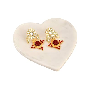 Plateaux coeur en marbre Tailles personnalisées Plateaux de service en pierre décorative Plateau en marbre pour hôtels et restaurants - Product Image 5