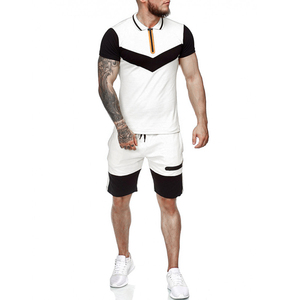 Ensemble deux-pièces pour hommes, vêtements de sport d'hiver, joggers et t-shirts respirants en coton, survêtement décontracté, nouveau design de mode - Product Image 5