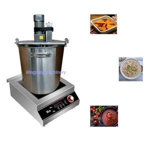 Mezclador de salsa de calefacción de gas marca NP, olla de cocina Industrial CON MEZCLADOR, mezclador de tanque de salsa - Product Image 6