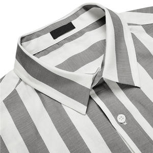 Customized <b>short</b> <b>sleeve</b> mens <b>button</b>-<b>up</b> shirts for workwear and casual wear with logo branding fabric and tag options - Product Image 5