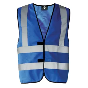 Gilet promotionnel personnalisé à quatre bandes réfléchissantes avec autocollants et lumières réfléchissants - Product Image 6
