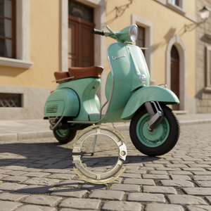 ผ้าเบรกขนาดใหญ่พิเศษสำหรับเวสป้า 8 ล้อ สำหรับล้อขนาดใหญ่กว่า - Product Image 3