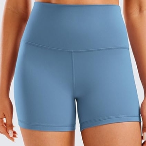 Short de yoga de qualité professionnelle short de yoga taille haute pour femme leggings respirants de haute qualité, short sans couture - Product Image 4