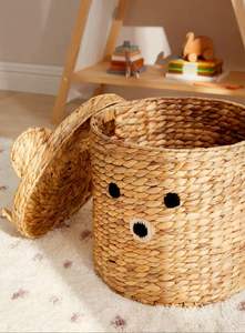 Panier de jacinthe d'eau en gros fait à la main léger panier décoratif écologique durable pour pique-nique et cuisine - Product Image 4