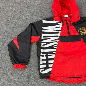 Veste coupe-vent officielle de l'équipe de Columbus avec logo personnalisé, fermeture à demi-zip, style décontracté pour la saison hivernale - Product Image 6