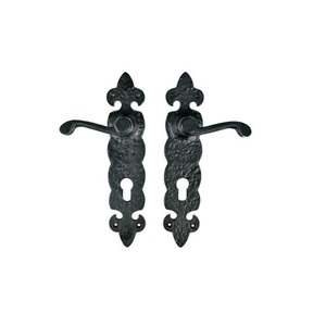 Poignée de porte en fonte pour la maison porte principale poignée push-pull cuisine salle de bain porte utilisation - Product Image 3