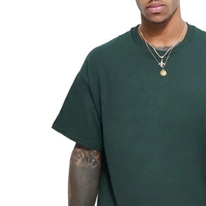 Camisetas de calle lavadas con ácido para hombre Logotipo personalizado 100% algodón Ligero Transpirable Ajuste de gran tamaño OEM disponible - Product Image 5