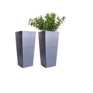 Énorme ensemble de jardinière en métal enduit de poudre sur mesure fournitures de jardin pour la décoration de la maison de salon - Product Image 1