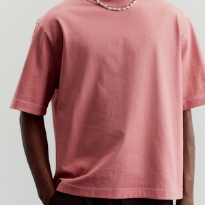 Low Moq Dtg Custom T Shirts Hombres Fabricante Oversized Short Sleeve Streetwear Tee Graphic Shirts Heavyweight - Product Image 2