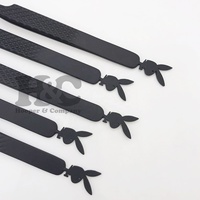 Pinzas para Extensión de Pestañas de Acero Inoxidable, Antimagnéticas, Antideslizantes, Duraderas, Punta Afilada a 90 Grados, Sostenibles, Probadas a Mano, Personalizadas