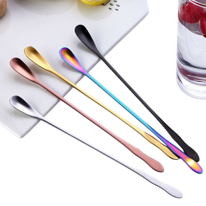 Agitadores de mezcla clásicos, cuchara de mango largo, precio al por mayor, herramientas de barra de acero inoxidable de Metal, agitador de cóctel, cuchara de barra, vendedor caliente - Product Image 6