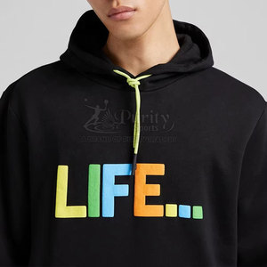 Bas quantité minimale de commande Prix de gros Hommes Puff Printing Hoodies Nouveau Design Puff Printing Hoodies Made Pakistan - Product Image 6
