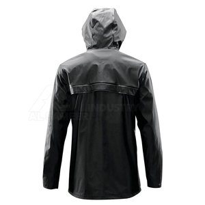 Chaquetas Impermeables con Capucha para Hombre, Premium, para Exteriores, con Material Resistente al Viento, Logotipo Frontal, Ajuste Cómodo, en Oferta - Product Image 2