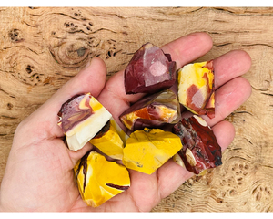 Piedra Natural de Jaspe Mookaite en Bruto, Color Rojo Vino, para Decoraciones, Feng Shui, Amuleto del Amor, Venta al Por Mayor - Product Image 6