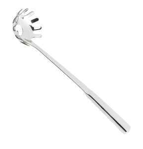 Design classique ménage Restaurant en acier inoxydable servant des pâtes cuillère de service en acier miroir Design attrayant à vendre - Product Image 1