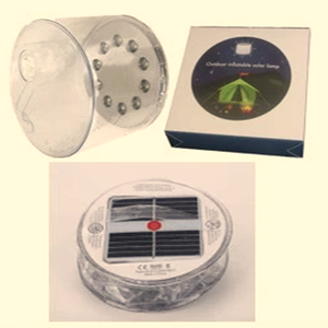 Lampe solaire gonflable étanche - Product Image 1