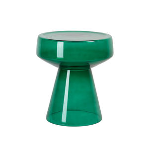 Wholesale Modern in Stock Clear Superior Selling <b>Glass</b> <b>Side</b> <b>Tables</b> Hand Blown At Great Price - Product Image 1