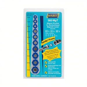 ชุดหัวแม่เหล็กสำหรับซ็อกเก็ตหกเหลี่ยม 10 ชิ้น ยี่ห้อ Hazet - Product Image 2