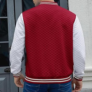 Chaqueta Letterman de calidad premium, chaqueta de béisbol bordada de chenilla personalizada, chaqueta universitaria subida por Dress Sports - Product Image 2