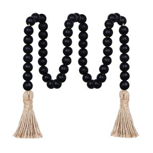 Venta caliente hecho a mano diseño bohemio macramé guirnalda fabricante decoraciones para el hogar Decoración del hogar de lujo - Product Image 1