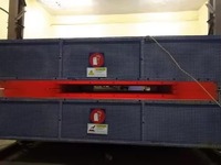Four à poudre industriel numérique infrarouge PLC le plus vendu pour applications industrielles, aluminium, température réglable 400°C, étagères